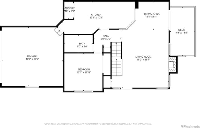 4976 S Nelson St Unit A, Littleton, CO 80127 - home floor plan