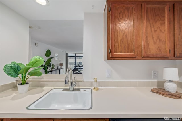 kitchen with sink