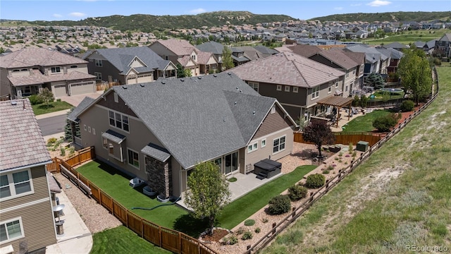 1815 Avery Way, Castle Rock, CO 80109 - aerial view of residential area