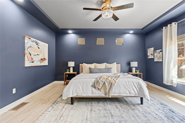 1815 Avery Way, Castle Rock, CO 80109 - bedroom featuring wood finished floors and ceiling fan