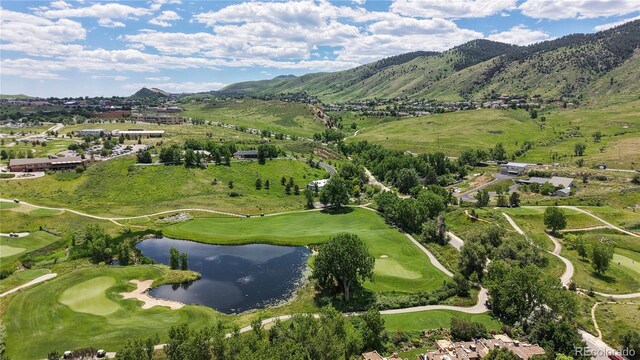 1006 Homestake Dr Unit 1D, Golden, CO 80401 - view of property location featuring a water and mountain view and a golf club
