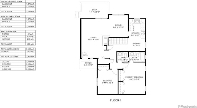1006 Homestake Dr Unit 1D, Golden, CO 80401 - view of property floor plan
