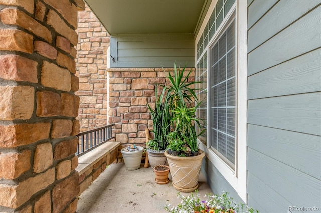 457 Black Feather Loop Unit 702, Castle Rock, CO 80104 - doorway to property featuring covered porch