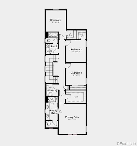 2102 Wagon Wheel Aly, Brighton, CO 80601 - view of home floor plan