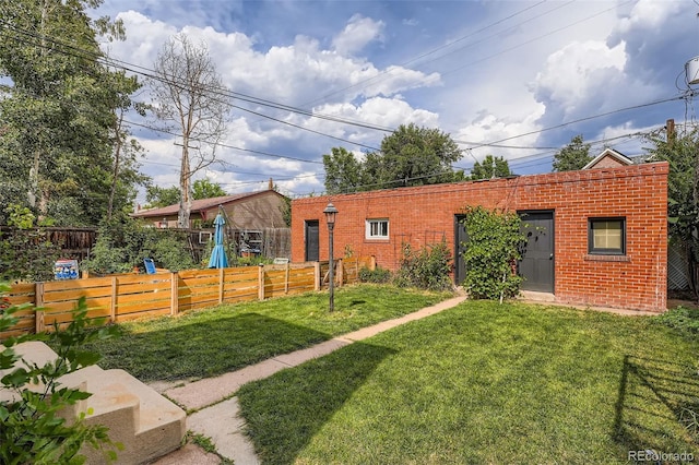 1654 S Pearl St, Denver, CO 80210 - rear view of property featuring brick siding