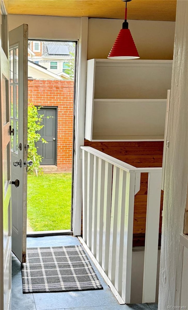 1654 S Pearl St, Denver, CO 80210 - entryway with concrete flooring