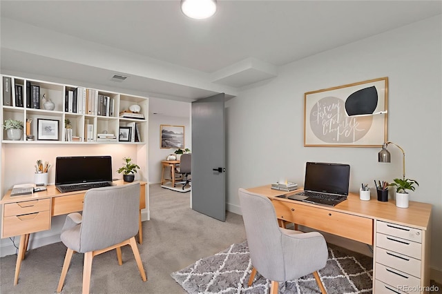 9008 Dover St, Broomfield, CO 80021 - office area with light colored carpet and baseboards