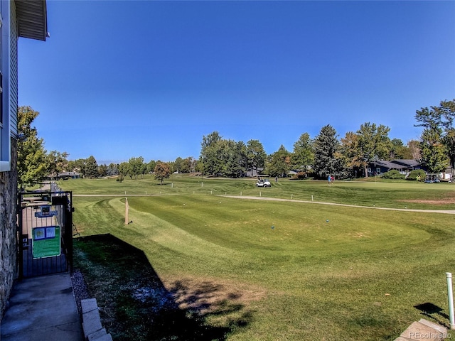 2790 S Wheeling Way, Aurora, CO 80014 - view of green lawn featuring view of golf course