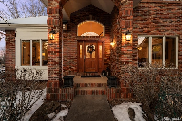 view of property entrance