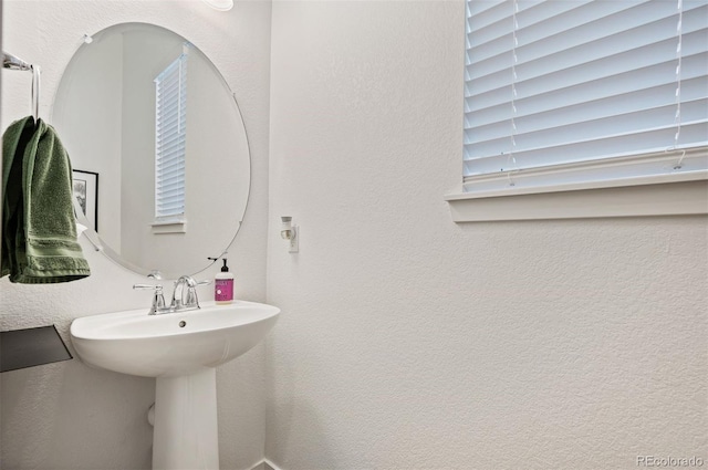1929 W 165th Way, Broomfield, CO 80023 - bathroom with a textured wall and a sink