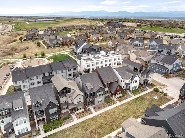 1929 W 165th Way, Broomfield, CO 80023 - aerial perspective of suburban area with a mountainous background
