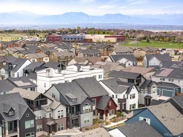 1929 W 165th Way, Broomfield, CO 80023 - aerial view of residential area featuring a mountainous background
