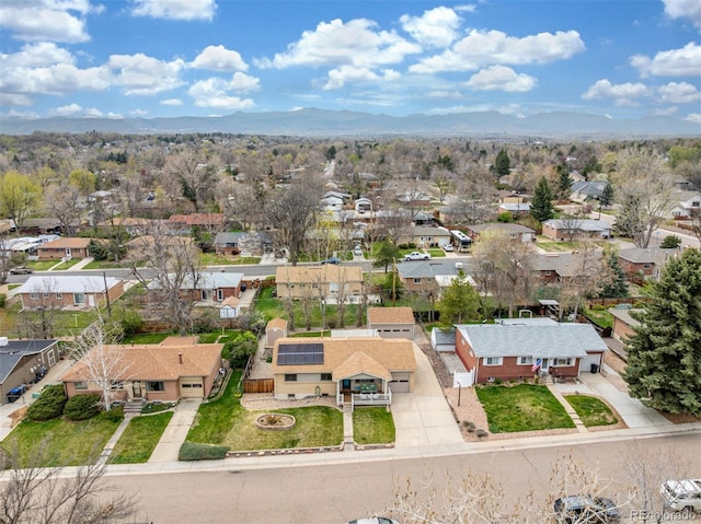 6905 Nelson St, Arvada, CO 80004 - aerial view with a residential view and a mountain view
