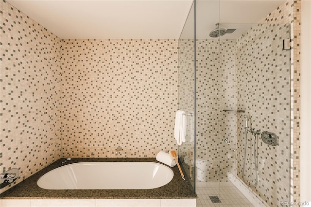 1133 14th St Unit 3420, Denver, CO 80202 - full bathroom with a shower stall and a bath