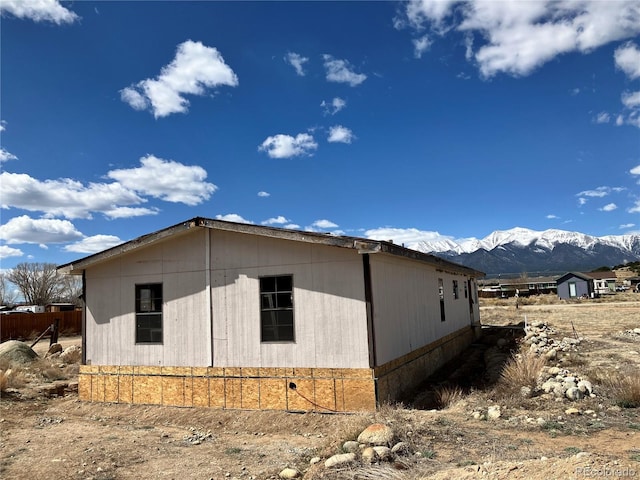 11469 Ruby Mountain Ln, Nathrop, CO 81236 - view of property exterior featuring a mountain view
