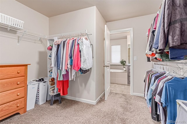 15647 Weaver Gulch Dr, Morrison, CO 80465 - spacious closet with carpet flooring