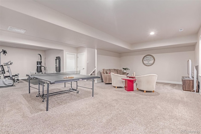 15647 Weaver Gulch Dr, Morrison, CO 80465 - rec room featuring carpet floors