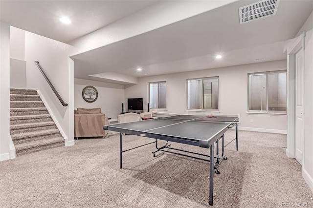 15647 Weaver Gulch Dr, Morrison, CO 80465 - playroom with carpet flooring and recessed lighting