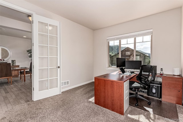 15647 Weaver Gulch Dr, Morrison, CO 80465 - carpeted office space with baseboards