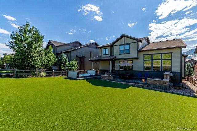 15647 Weaver Gulch Dr, Morrison, CO 80465 - rear view of house