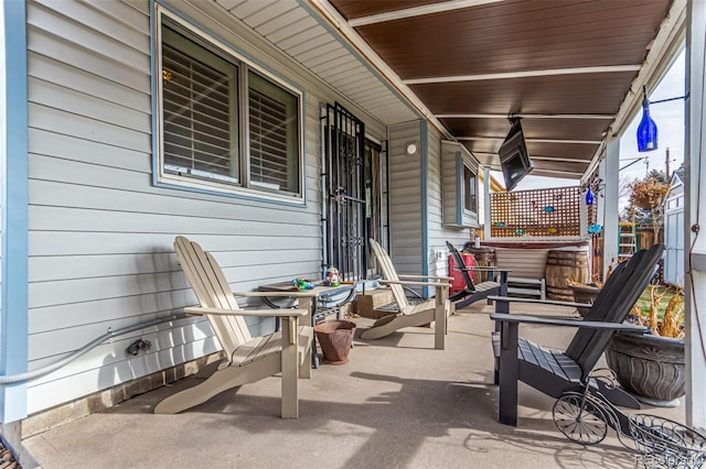 view of patio