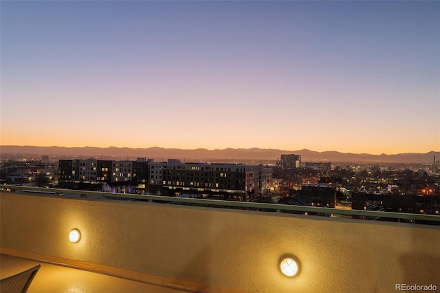 601 W 11th Ave Unit 910, Denver, CO 80204 - water view with a mountain backdrop and nearby urban area