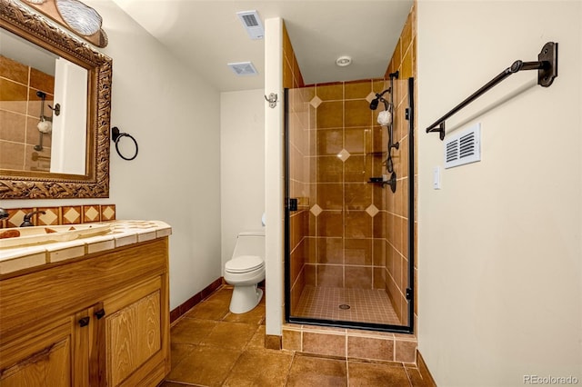 17995 Minglewood Trl, Monument, CO 80132 - full bath featuring vanity and a stall shower