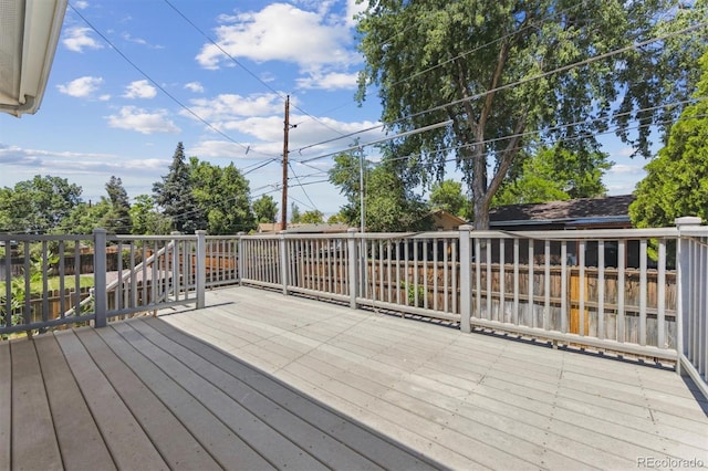 11815 E Louisiana Ave, Aurora, CO 80012 - view of deck
