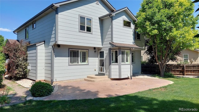 14558 Vine St, Thornton, CO 80602 - rear view of property with a patio