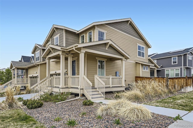 17530 E 95th Ave, Commerce City, CO 80022 - view of front of house featuring a porch and fence