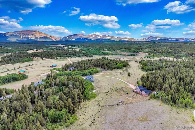 237 Foxtail Ct, Fairplay, CO 80440 - drone / aerial view of mountains