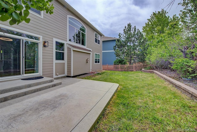 8545 Braun Loop, Arvada, CO 80005 - view of yard featuring a patio