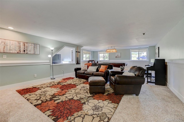 18045 Sunburst Dr, Monument, CO 80132 - view of carpeted living room
