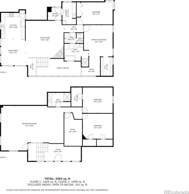 18045 Sunburst Dr, Monument, CO 80132 - property floor plan