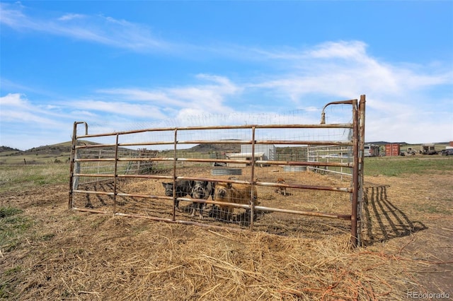 15125 Spring Valley Rd, Larkspur, CO 80118 - view of yard featuring a view of countryside