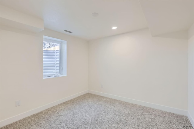 8985 Lander St, Westminster, CO 80031 - spare room with carpet, baseboards, and recessed lighting