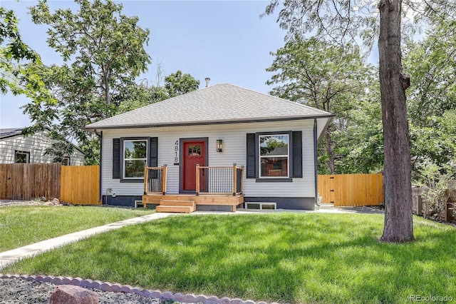 4818 Bryant St, Denver, CO 80221 - bungalow-style house featuring a shingled roof