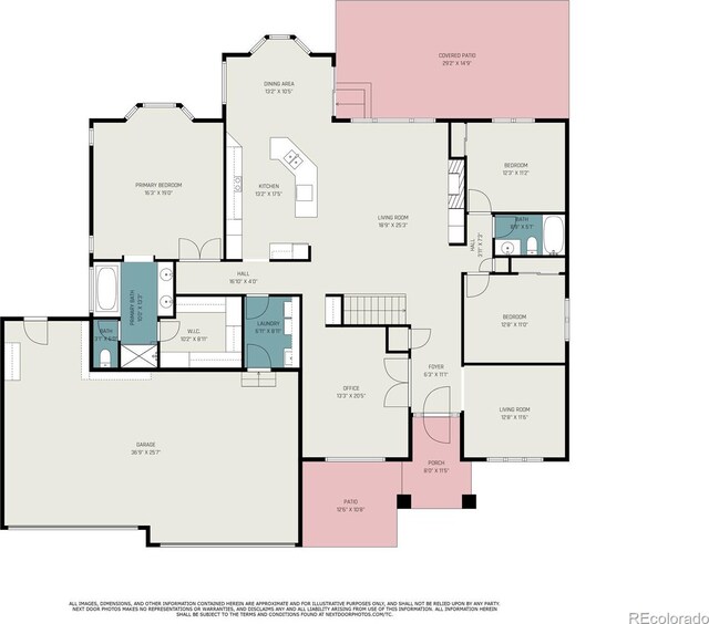 5289 Fairfield Cir, Castle Rock, CO 80104 - view of room layout