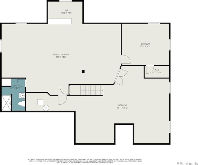 5289 Fairfield Cir, Castle Rock, CO 80104 - view of home floor plan