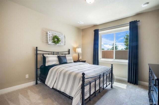 17275 Gwilym Ct, Monument, CO 80132 - carpeted bedroom featuring baseboards