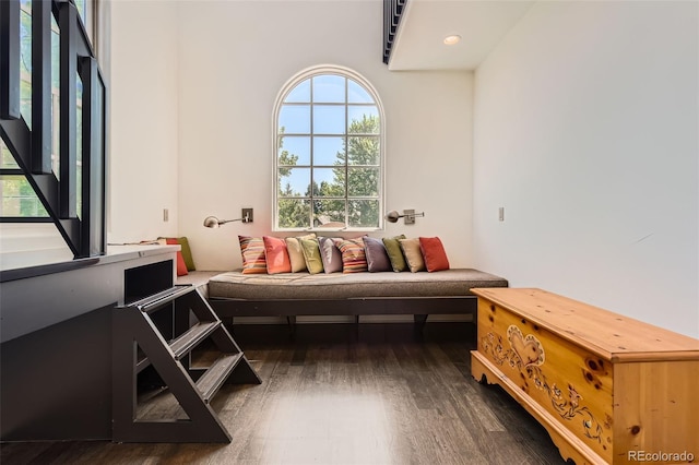 235 Eudora St, Denver, CO 80220 - living area with wood finished floors