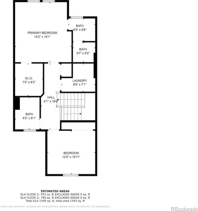 7046 Red Sand Grv, Colorado Springs, CO 80923 - floor plan / room layout