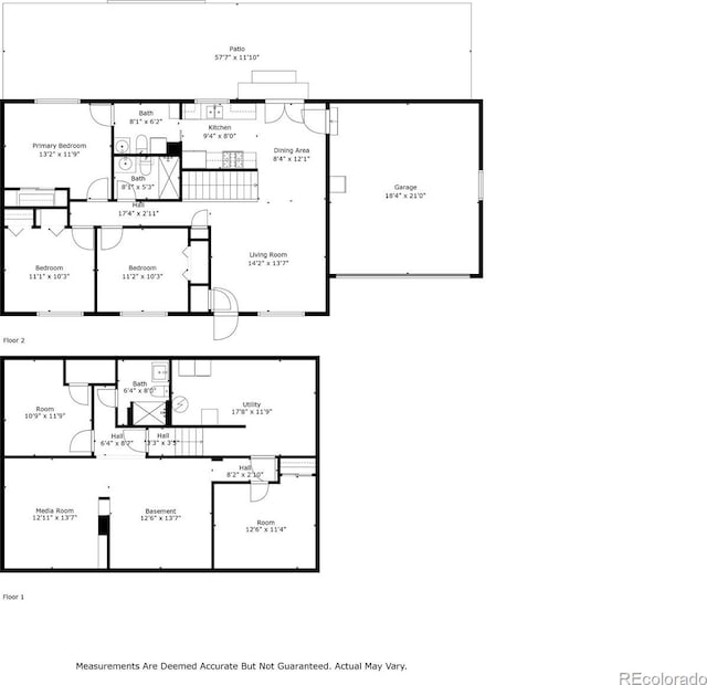 11625 Bellaire Way, Thornton, CO 80233 - floor plan / room layout
