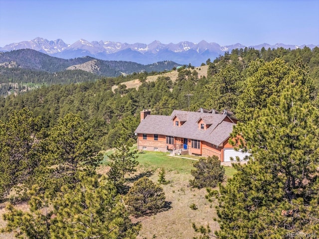 9591 State Highway 96, Westcliffe, CO 81252 - view of subject property featuring a forest and a mountainous background