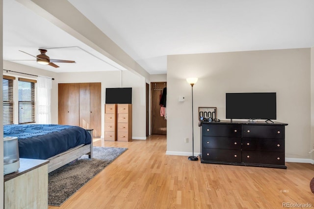 9591 State Highway 96, Westcliffe, CO 81252 - bedroom featuring light wood-style flooring and baseboards