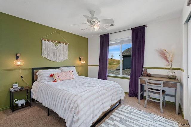 4464 E 139th Ave, Thornton, CO 80602 - carpeted bedroom featuring ceiling fan and baseboards