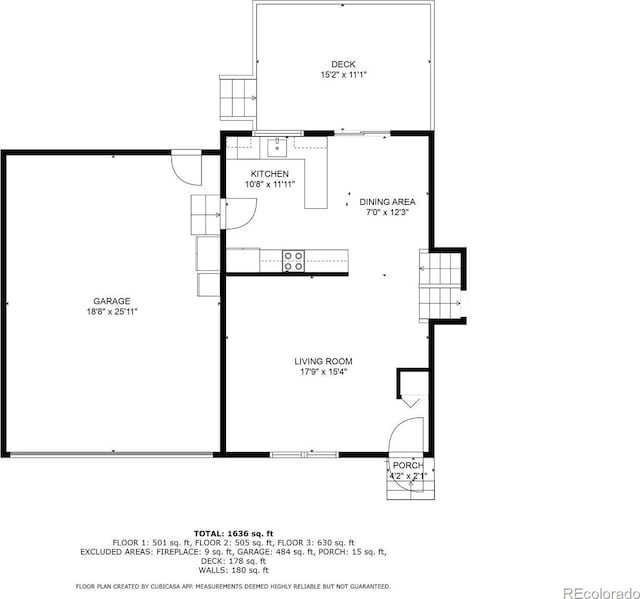 18527 E Kansas Pl, Aurora, CO 80017 - view of floor plan / room layout
