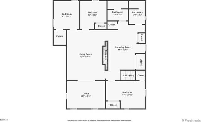2664 Forest St, Denver, CO 80207 - view of property floor plan