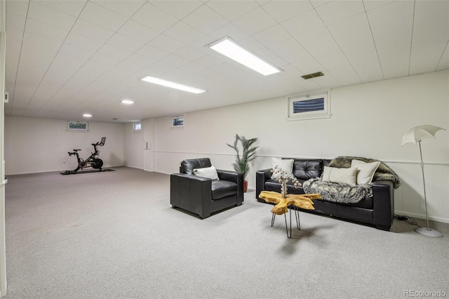632 Wyoming St, Golden, CO 80403 - living area featuring carpet flooring