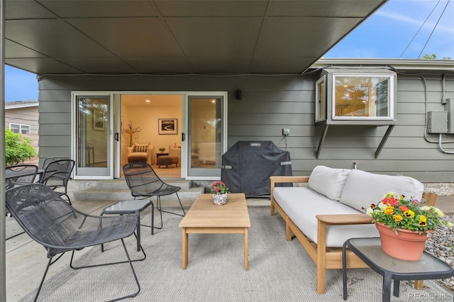 632 Wyoming St, Golden, CO 80403 - view of patio with area for grilling and an outdoor living space